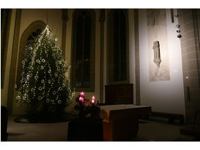 Es weihnachtet in St. Crescentius (Foto: Karl-Franz Thiede)